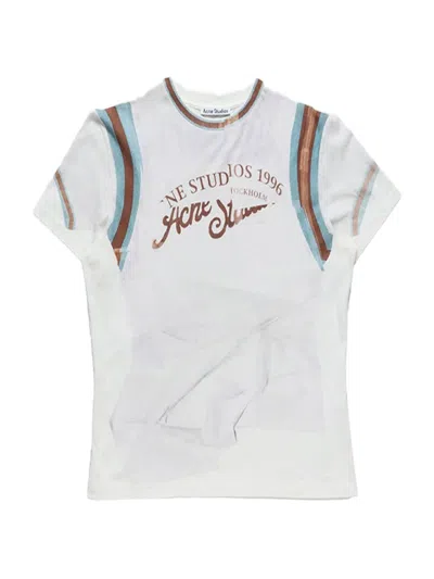 Acne Studios Women Graphic T-shirt White