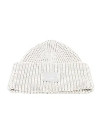 Pre-owned Acne Studios Women's Grey Wool  Winter Beanie