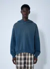 Acne Studios Women Hooded Logo Motif Sweatshirt In Black