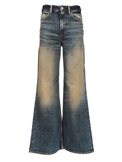Acne Studios Women Jeans 2022 In Blue