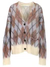 Acne Studios Women Katcher Mohair Cardigan In Multi