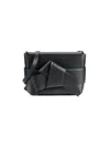 ACNE STUDIOS WOMEN'S KNOTTED LEATHER SHOULDER BAG