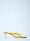 Acne Studios Women Leather Heel Sandals
