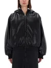 Acne Studios Roundneck Knitted Jacket In Black
