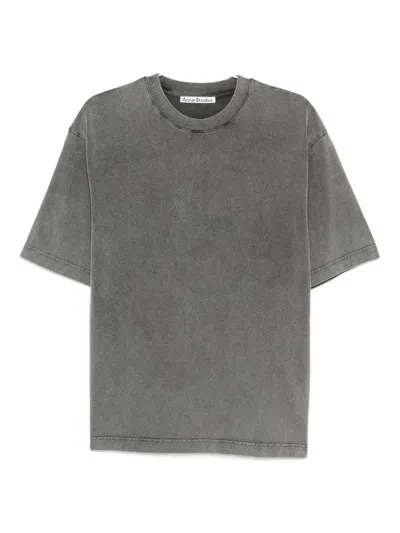 ACNE STUDIOS ACNE STUDIOS WOMEN LOGO COTTON T-SHIRT