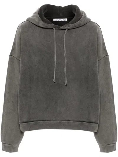Acne Studios Grey Cotton Jumper In Grey