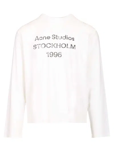 Acne Studios Women Long-sleeved T-shirt In Multi