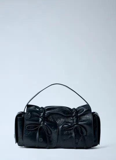 Acne Studios Women Multipocket Shoulder Bag In Black
