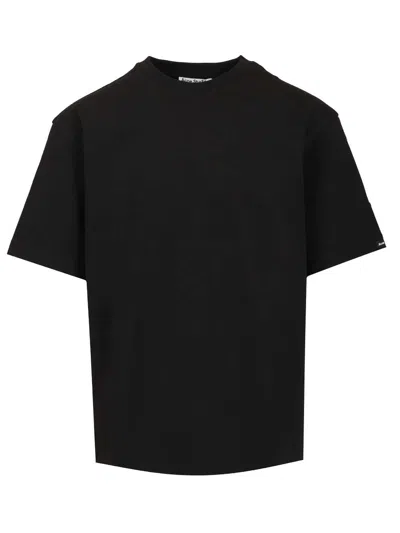 Acne Studios Women Organic Cotton T-shirt In Black