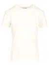 Acne Studios Women Organic Cotton T-shirt In Neutral