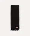 Acne Studios Women's Oversized Fringed Wool Scarf