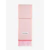 Acne Studios Womens Pink Scarf In Pink