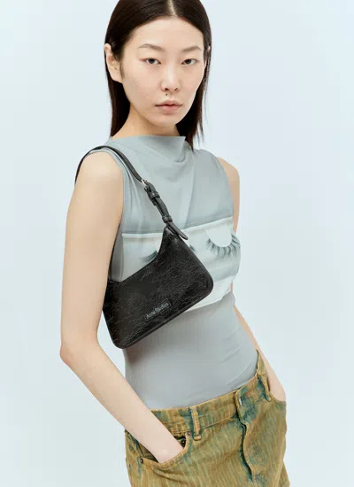 Acne Studios Women Platt Micro Shoulder Bag In Black
