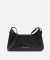 Acne Studios Mini Platt Crackle Leather Shoulder Bag