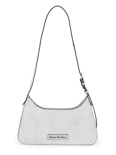 Acne Studios Women's Platt Mini Shoulder Bag In White