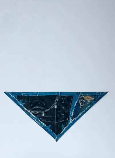 ACNE STUDIOS ACNE STUDIOS WOMEN PRINTED SILK SCARF