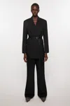 Acne Studios Women Relaxed Fit Suit Jacket In 900 Black