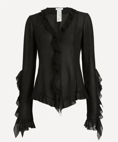 Acne Studios Women's Ruffle Blouse