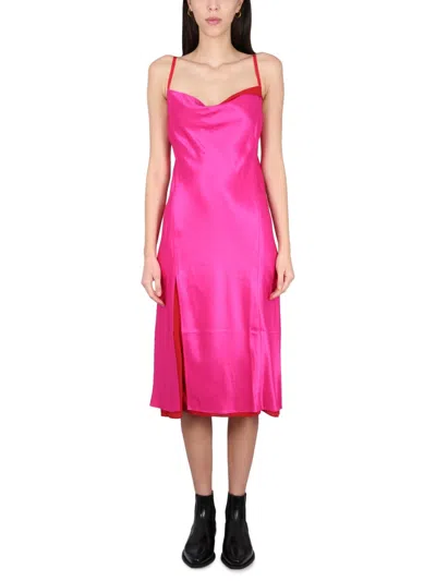 ACNE STUDIOS ACNE STUDIOS WOMEN SATIN PETTICOAT DRESS