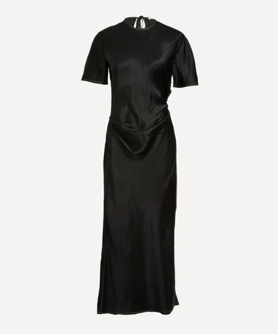 Acne Studios Women's Satin Wrap Dress