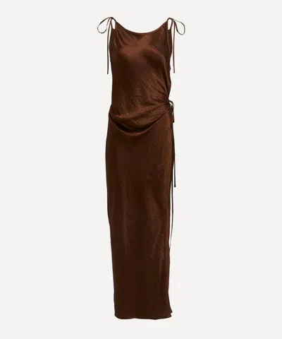 Acne Studios Women's Satin Wrap-dress