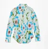 Acne Studios Button-up Printed Shirt In Multi