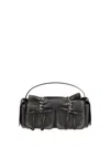 Acne Studios Multi Pocket Leather Handbag In Brown
