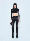 Acne Studios Women Stamp Seamless Crop Top