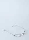 Acne Studios Women Steel Sunglasses In Black