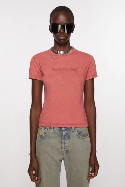 ACNE STUDIOS ACNE STUDIOS WOMEN T-SHIRT BLURRED LOGO