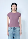 Acne Studios Women Thermal T-shirt In Pink