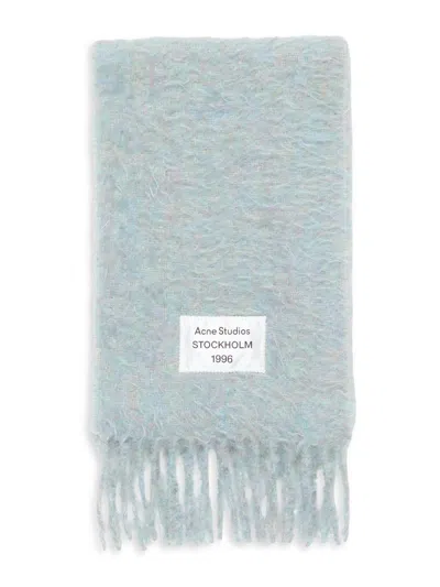 Acne Studios Women's Voxy Mohair Blend Scarf In Gray