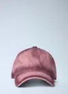 Acne Studios Women Washed Baseball Cap In Pink