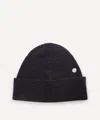 Acne Studios Krivi Wool-blend Rib-knit Beanie In Black