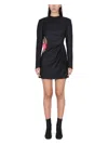 Acne Studios Tailored Wool Dress In Black