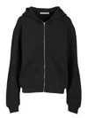 Acne Studios Women Zip-up Hoodie In Animal Print
