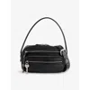 Acne Studios Womens Black Camero Party Leather Shoulder Bag In Black