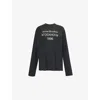 Acne Studios Edden U 1996 Cotton Blend T-shirt In Faded Black
