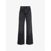 Acne Studios 2021f Vintage Trousers Black In Black
