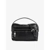 Acne Studios Camero Party Leather Shoulder Bag In Black