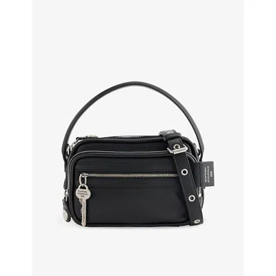 Acne Studios Womens Black Camero Kit Leather Cross-body Bag