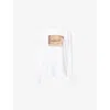 Acne Studios Minimalist Long Sleeve Top In White