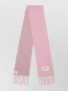 Acne Studios Wool And Alpaca Blend Scarf Ca0343dwo R An4 In Pink