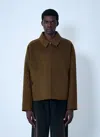 Acne Studios Wool-and-cashmere-blend Jacket In Green