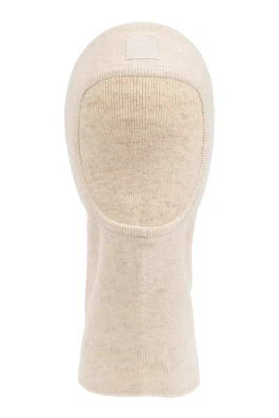 Acne Studios Wool Balaclava In Neutral
