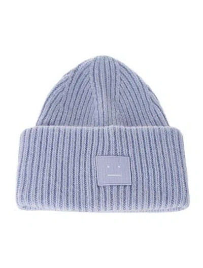 Pre-owned Acne Studios Wool Beanie In Blue