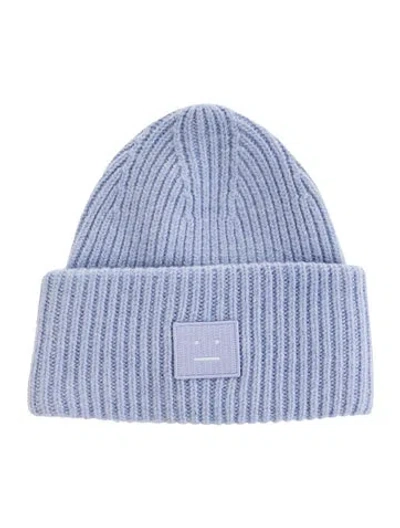 Pre-owned Acne Studios Wool Beanie In Purple