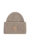 Acne Studios Wool Beanie With Logo