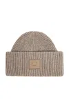 Acne Studios Wool Beanie With Logo