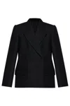 Acne Studios Black Double-breasted Blazer In Black